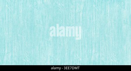 Light teal blue old shabby wood grain texture. Pastel turquoise wooden surface large background Stock Photo