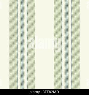 Oarty vertical fabric background, magazine vector seamless textile. Sutside lines texture pattern stripe in pastel and white colors palette. Stock Vector