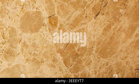 Beige marble stone background with intricate veining and patterns. Warm neutral tones create a luxurious texture. Ideal for interiors architecture, de Stock Photo