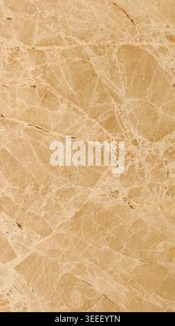 Tan hued natural stone background. Elegant veins and subtle grain. Soft diffused lighting emphasizes marble texture. Geological formation concept. Con Stock Photo