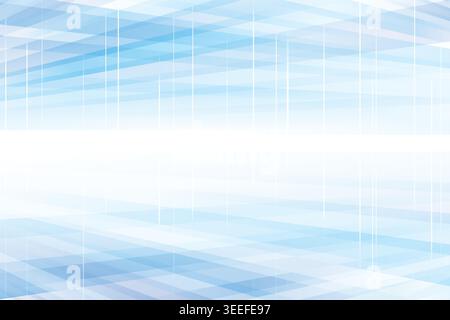 Perspective Structure Modern Abstract Background Stock Vector