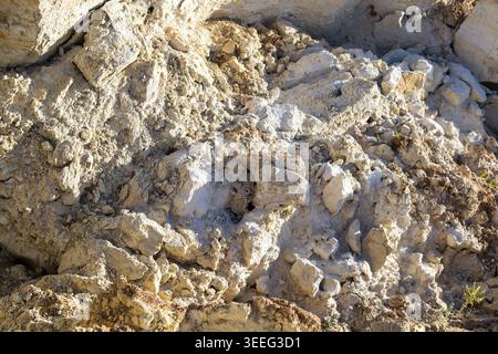 Clay earthen wall texture background, texture Stock Photo