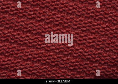 cotton knitwear uniform knitting pattern for design Stock Photo