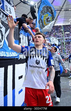 Final celebration, Nicolai Remberg (HSV Hamburg) Hamburg, October 4 ...