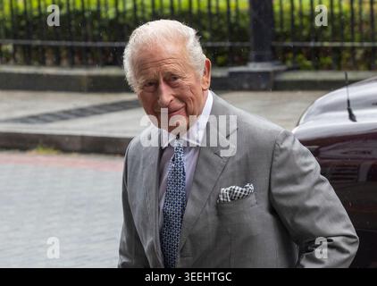 London, UK. 11th May, 2026. King Charles III visit to the Cancer Centre at Guy's Hospital Credit: Karl Black/Ģ����ý Live News Stock Photo