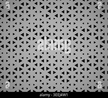 Abstract geometric pattern. Seamless vector background. Black halftone. Graphic modern pattern. Simple lattice graphic design Stock Vector