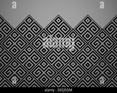 Abstract geometric pattern. Modern vector background. Black ornament. Graphic modern pattern. Simple lattice graphic design Stock Vector