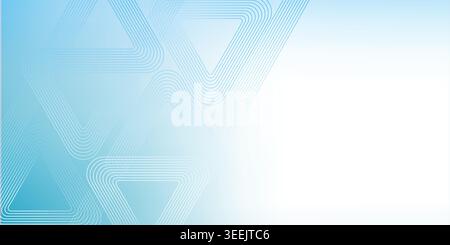 Abstract geometric background with golden triangles. Futuristic technology concept. Background for cover, banner, poster, presentation, website or Stock Vector