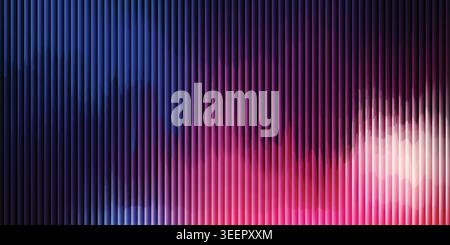 Blue and purple magenta vertical striped abstract gradient background with vivid glowing motion blur vector illustration Stock Vector