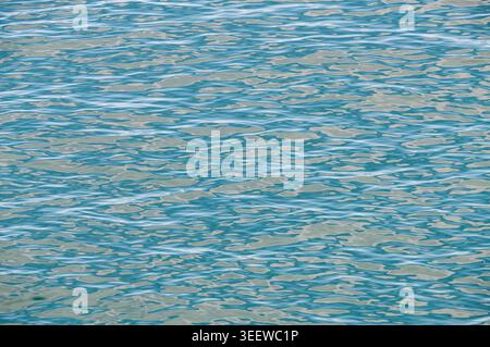 Calm Sea Water Texture with Soft Reflections – Serenity concept Stock Photo
