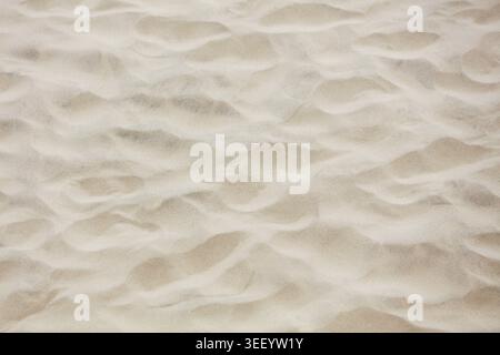 Closeup photo of white sand Stock Photo