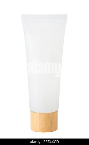 Blank white tube Stock Photo