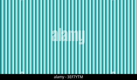 Clean pattern of light blue vertical stripes, abstract ribbed glass texture. Ideal for web design, print projects, or as a minimalist background eleme Stock Vector