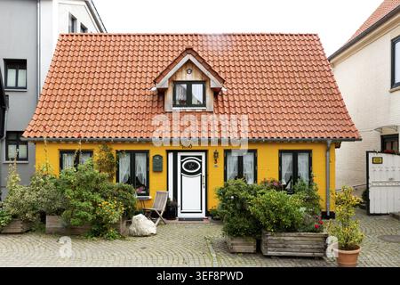 Residential building, Kehrwieder, Kappeln, Schleswig-Holstein, Germany Stock Photo