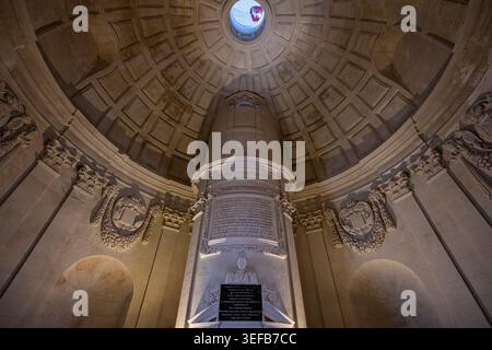 Exploring the interior of the historic lighthouse of Cordouan with its unique architecture and design details in France's UNESCO site Stock Photo