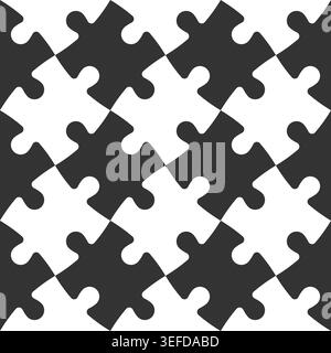 The pattern shows interlocking shapes in grey on a transparent background. This design can be used for various graphic projects or as a background for other visuals. Stock Vector