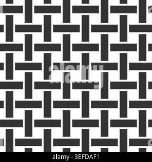 This design features a seamless vector geometrical pattern created in grey tones. It can be used for various applications like backgrounds or textile designs. Stock Vector