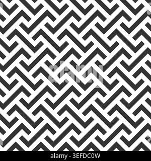 This design features a seamless vector pattern made of grey shapes arranged in a repeating formation. The background remains transparent, allowing for various applications. Stock Vector