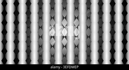 A seamless digital background featuring a repeating pattern of diamond shapes with a dark, moody gradient effect. Stock Photo