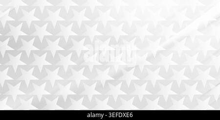 A subtle, minimalist background featuring a repeating grid of white stars with soft diagonal light streaks across the surface. Stock Photo