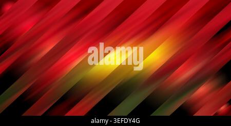 Vibrant abstract background with diagonal red and yellow gradient stripes, featuring a high-contrast and energetic color palette. Stock Photo