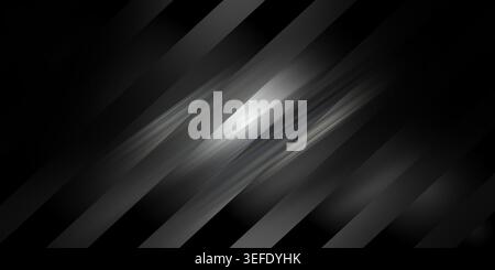 A dark, modern abstract background featuring diagonal stripes with a soft, central glowing light effect, creating a sleek and professional aesthetic. Stock Photo