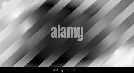 A modern abstract background featuring diagonal gray and black stripes with a soft, blurred lighting effect and subtle lens flares. Stock Photo