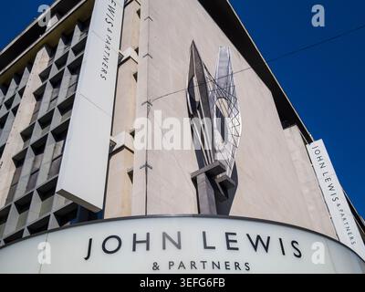 John Lewis Flagship Store, Oxford St, London, England, UK. Stock Photo