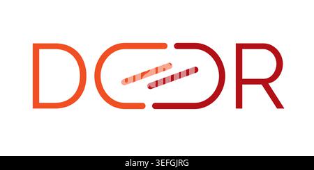 door word logo. Stock Vector