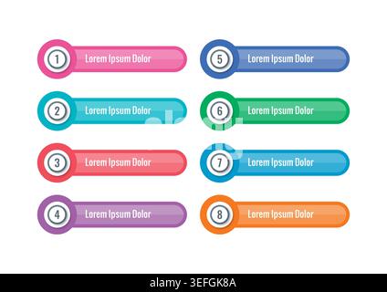 Vector Infographic design with icons. process diagram, flow chart, info graph, Infographics for business concept, presentations banner,workflow layout Stock Vector
