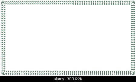 Design background vintage with frame vector border and white line illustration. Menu template art with retro design black and graphic card label. Logo Stock Vector