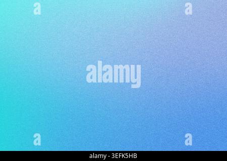 Abstract blue and purple gradient creating grainy textured background Stock Photo