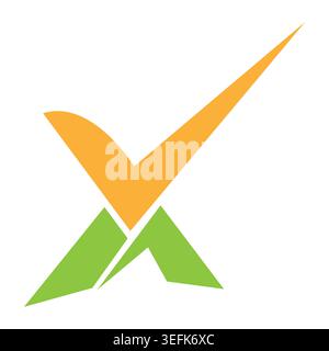 X letter logo design is very professional Stock Vector