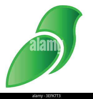 Bird logo design Stock Vector