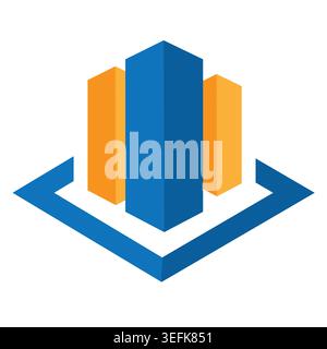 Realestate logo design and branding Stock Vector