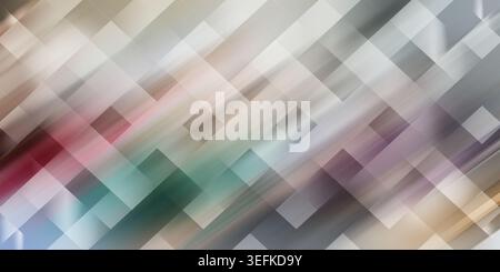 This image showcases a vibrant geometric pattern featuring intersecting lines and shapes in a diverse range of colors, including red, green, blue, and Stock Photo