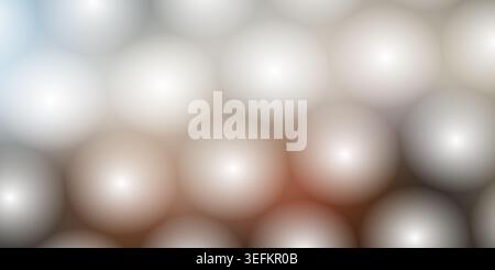 A digital abstract background featuring a pattern of glowing, soft-focus spheres with a subtle multicolored gradient, creating a warm and inviting fee Stock Photo