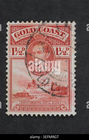 Ghana postage stamp Stock Photo - Alamy