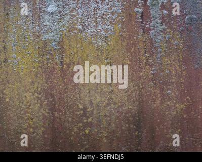 Rusty metal texture. Rusty painted metal surface texture. Rusted background Stock Photo