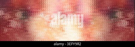 Glossy Peach Coral Abstract Wavy Lines Background Stock Photo