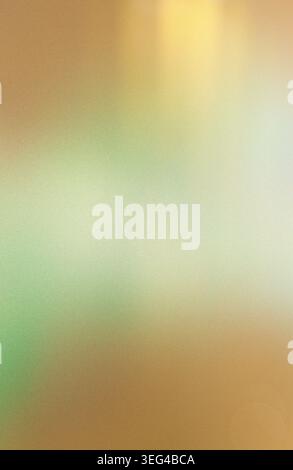 Abstract background creating an earthy tone gradient with soft hues of gold, caramel, and green, slight grain noise effect Stock Photo