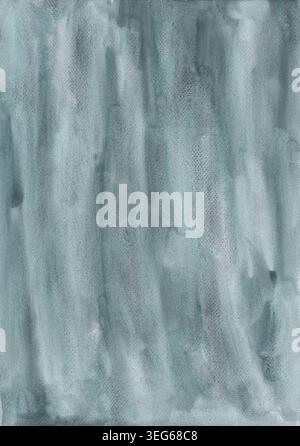 High-resolution scan of a real A4 sheet hand-painted with watercolor. Soft pigment transitions, visible brush strokes and authentic paper texture make Stock Photo