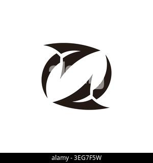 reload refresh rotation arrow simple geometric logo vector Stock Vector