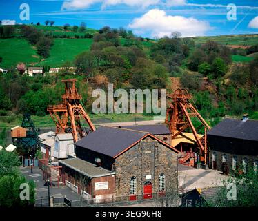 Rhondda Heritage Park, Trehafod, Rhondda Valley, South Wales. Stock Photo