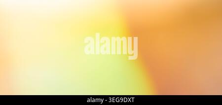 Soft abstract background with cream yellow lime and warm orange gradient for sunny pastel backdrop Stock Photo