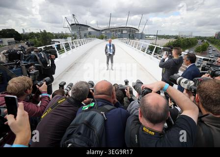 File photo dated 08/07/2016 of Pep Guardiola. Manchester City are not commenting on a fresh report that manager Pep Guardiola is to stand down at the end of the season. Issue date: Monday May 18, 2026. Stock Photo