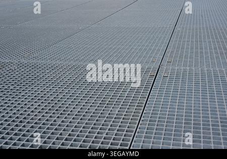 Grid-like structure on Schadowstraße in Düsseldorf, Germany Stock Photo