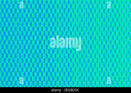 Abstract halftone gradient with dithered dots in geometric pattern. Arcade-style bitmap backdrop with digital overlay effect for creative graphic Stock Vector