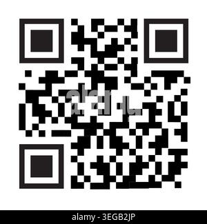 Fake QR Code - Medium Stock Vector