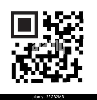 Fake QR Code - Micro Stock Vector